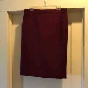 J. Crew No. 2 pencil skirt, wool 8T